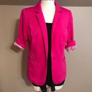 Bright pink Madison blazer